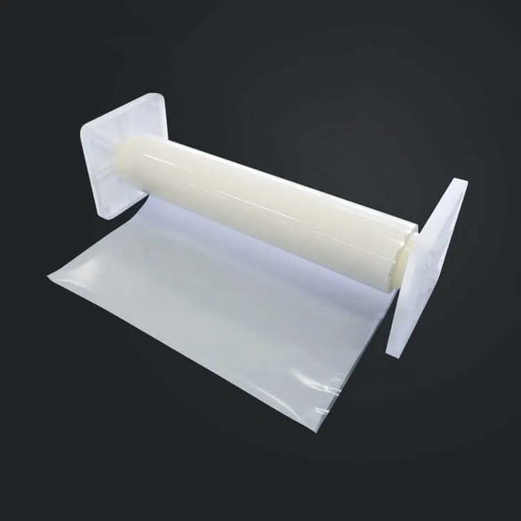 Ajinomoto Build-up Film, the interlayer insulating material used to build fine circuitry in high-performance chip substrates. Image provided by Ajinomoto Group. Source: Ajinomoto Group.