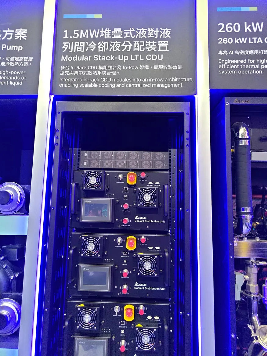 1.5MW Modular Stack-Up LTL CDU