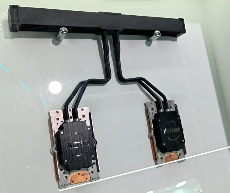 AMD SP8 CPU AIO Cooling Module and Pump