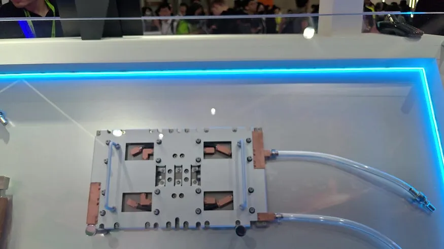 Cold plate for AMD